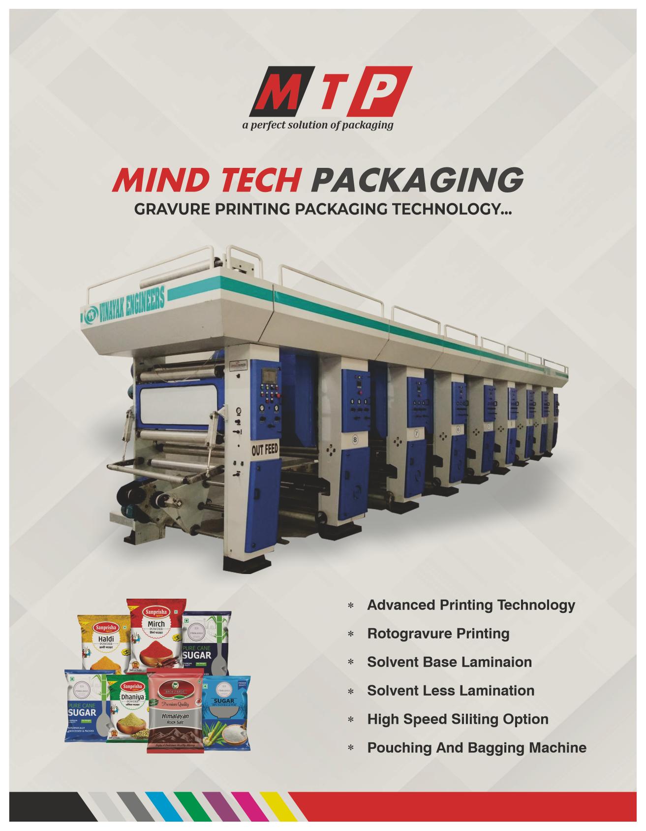 Mind Tech Packaging brochure, page 1